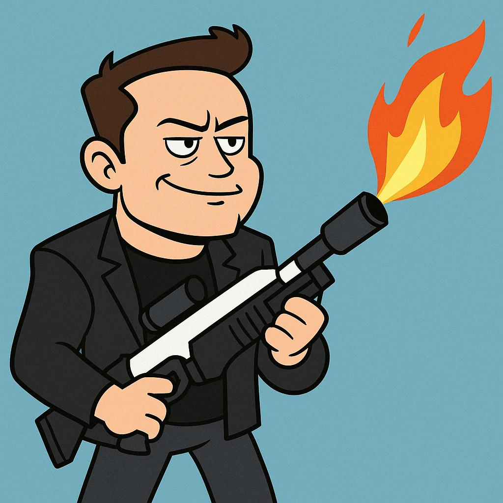Elon Cartoon